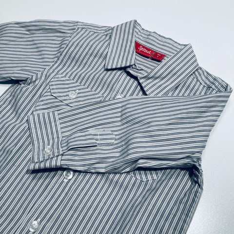 Striped Long Sleeve Button Up Shirt
