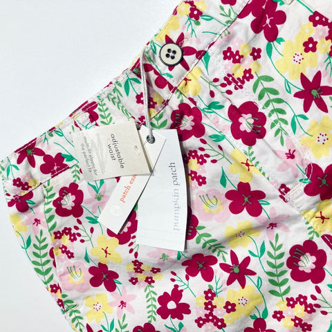 Shorts BNWT Hot Pink Floral Detail
