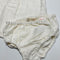 White/Cream Cotton Dress with matching Bloomers