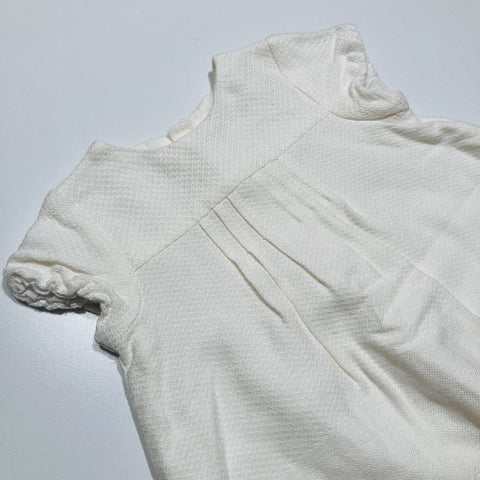 White/Cream Cotton Dress with matching Bloomers