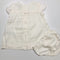 White/Cream Cotton Dress with matching Bloomers