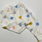 Mustard Cream Blue Spot Pants