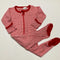 Purebaby Red and White Striped Bodysuit