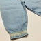 Blue Harem Pants with Elastic and Adjustable Waist