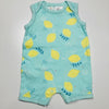 Singlet Romper Bodysuit with Cute Lemon Design