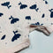 Short sleeve romper with flower pattern