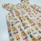 Dress with Flutter Sleeves and Toy Soldier Christmas Print