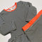 Long Sleeve Peplum Rashie Top with Matching Bottoms