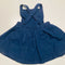 Navy Pinafore with Tie Back Straps