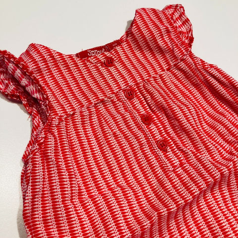 Singlet Bodysuit with Frill Sleeves