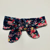 Headband Navy & Floral Print