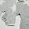 2 x Grey Star Bodysuits Set