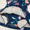 Native Botanical Print Dress with Bodysuit