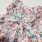 Floral Dress with Flutter Pom Pom Sleeve