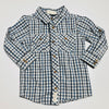 Purekids Button Up Shirt Checked Print