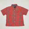 Red Checked Short Sleeve Shirt