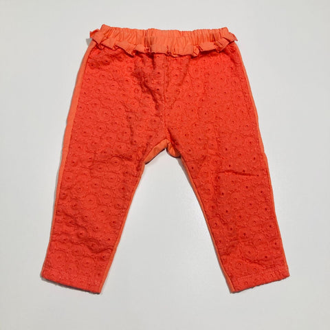 Pink Stretchy Pants with Frills BNWT