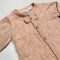 Pink Cardigan with Fluffy Front
