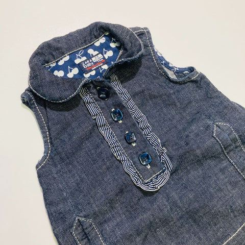 Zara Baby Denim Dress with Pockets