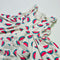 Watermelon Print Dress and Pants  Set