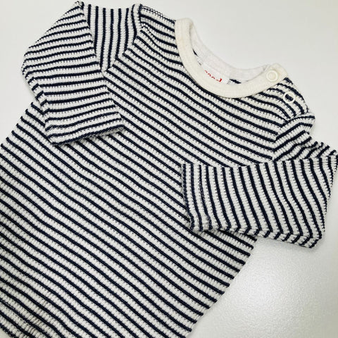 Seed Long Sleeve B&W Top for Newborn
