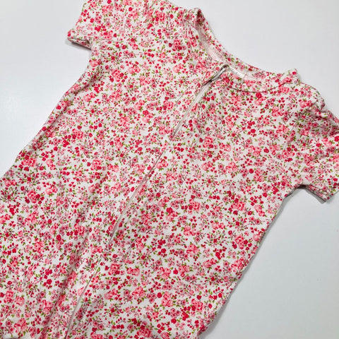 Floral Zip-Up Romper