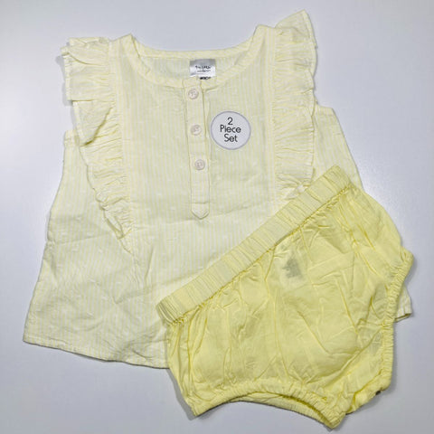 Yellow Top and Matching Bloomer Set