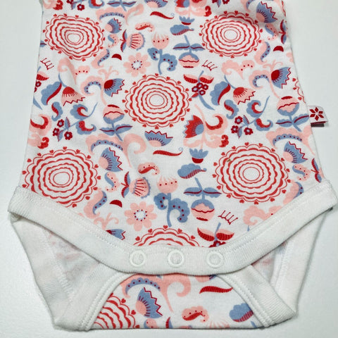 Bodysuit with Flutter sleeves