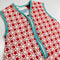 GroBag Red Circle Star and Mint Trimming 1.0 Tog