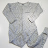 Zippy Wondersuit Grey with Black Dots