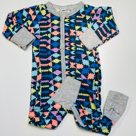 Geometric Print Wondersuit 