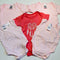 Bundle T-shirt Bodysuits x3 + 2 x Onesies