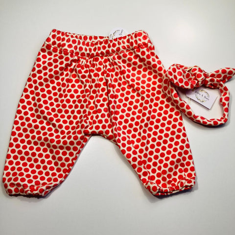 BNWT Billie & Grace Harem Pants with Matching Headband