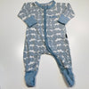 Bonds Wondersuit Zippy Pale Blue Pattern