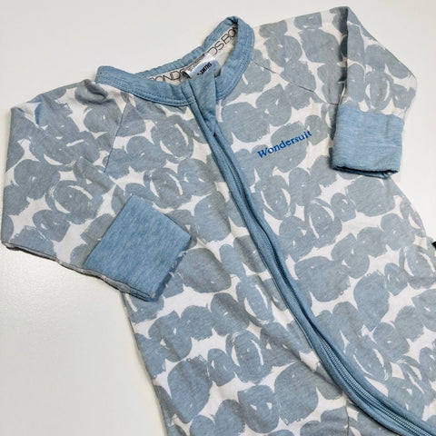 Bonds Wondersuit Zippy Pale Blue Pattern