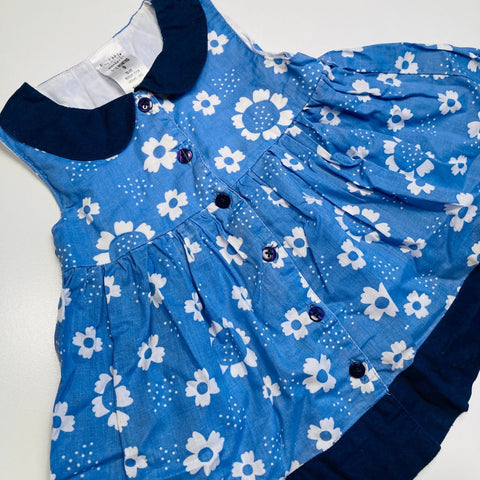 Blue Sunflower Daisy Dress