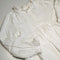 White Long Sleeve Dress by The Pig Baby