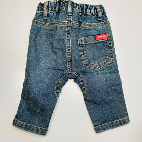 Baby Jeans by Seed Size 0-3 months