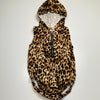 Leopard Print Hooded Bodysuit