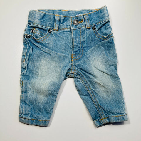 Straight Leg Jeans 